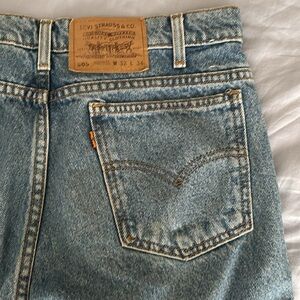 RARE vintage orange tab Levi’s 505 straight leg
